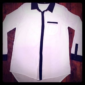 Free People Button Down Shirt